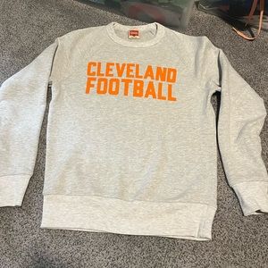 Cleveland browns crewneck. Homage size XS